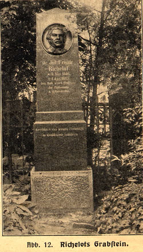 F. J. Richelot（1808–1875），1832 年作出正 257 边形。Wikimedia Commons, public domain.